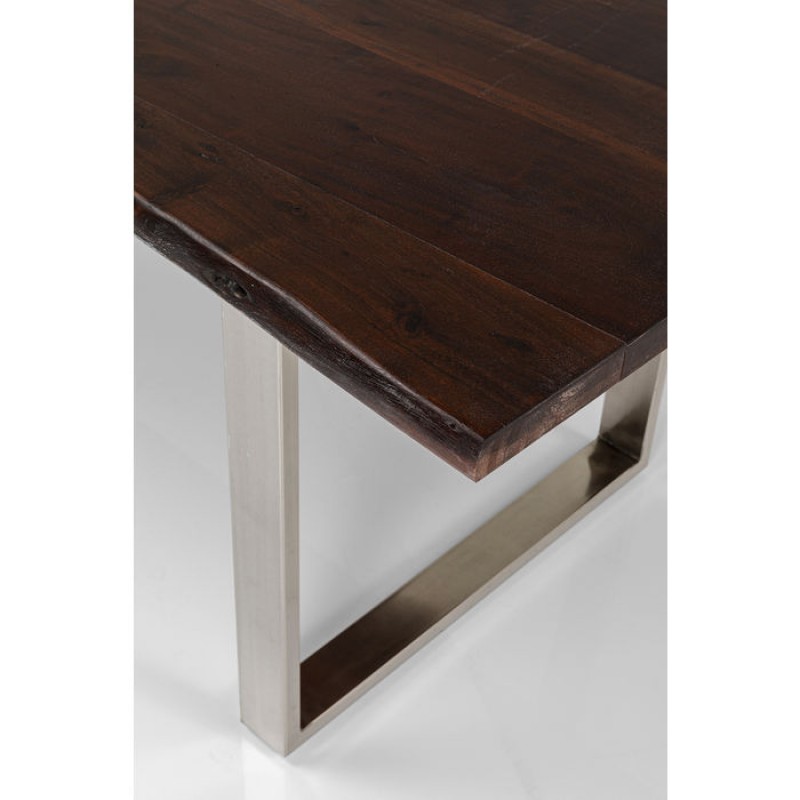 Table Harmony Dark Chrome 200x100